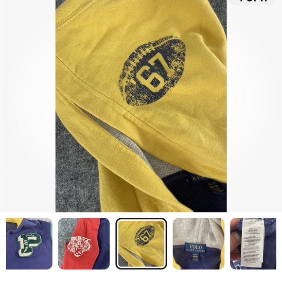 Ralph Lauren color block hoodie - Picture 5 of 6